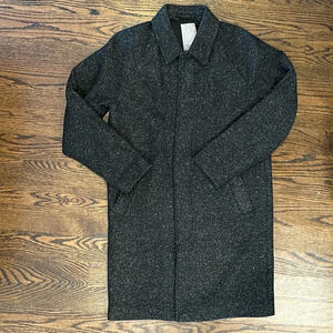 GAP Men’s Wool Blend Gray “Carcoat” fully lined size Small